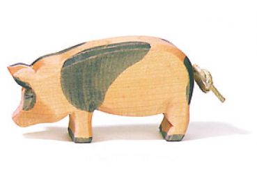 Ostheimer Schwein tief gefleckt 10952