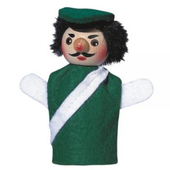 Fingerpuppe Polizist