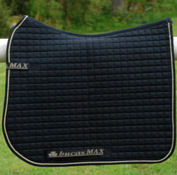 Bucas Schabracke MAX Dressur schwarz