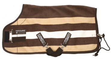 Horseware Deluxe Fleece braun gestreift Gr. 150