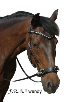 F.R.A. gebisslose Trense "wendy" (Syst. 3) schwarz