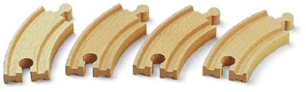 Brio 33337  4 Kurven a 9 cm